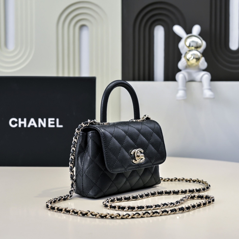 Ch**el top handle bags